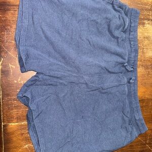 MeUndies Blue Athletic Shorts with Stretch